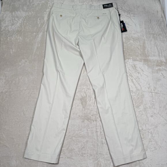 NWT RLX Ralph Lauren Tailored Fit Performance Golf Pants Sand Men's Size 36X32 - Picture 6 of 8